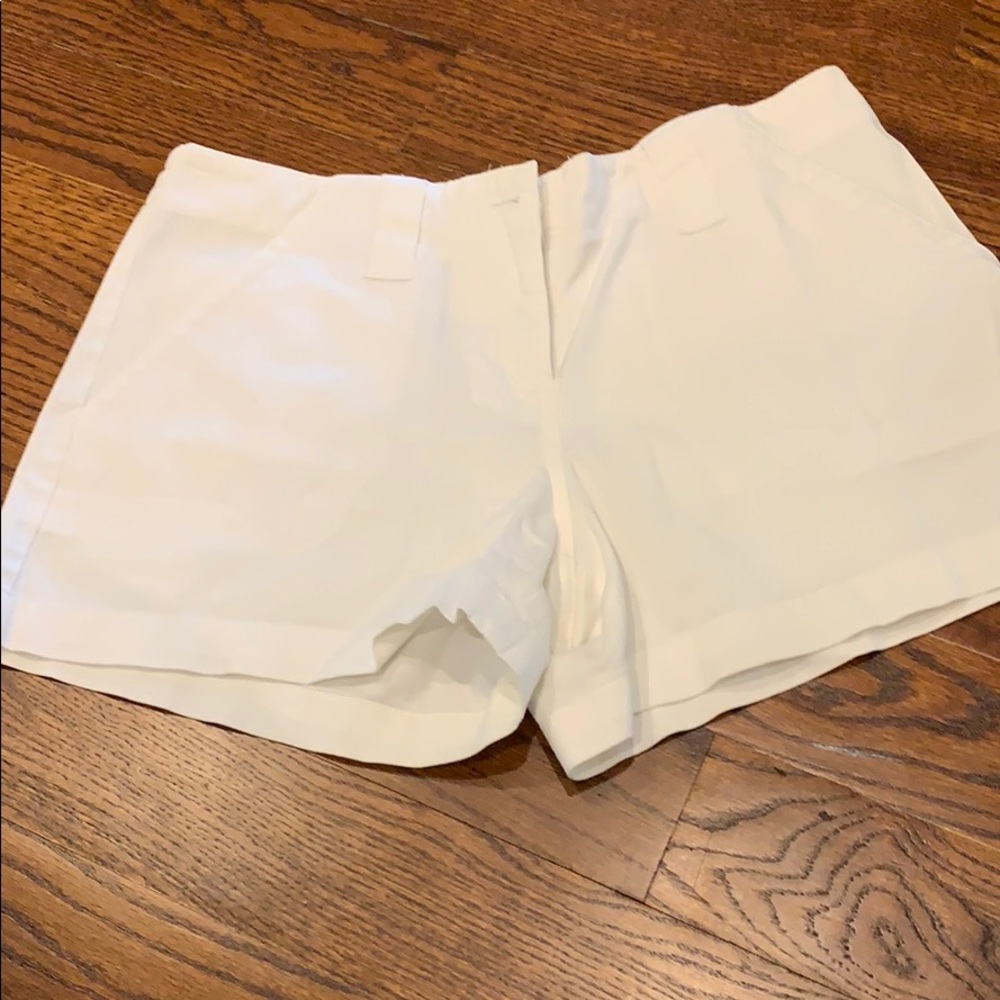 White shorts